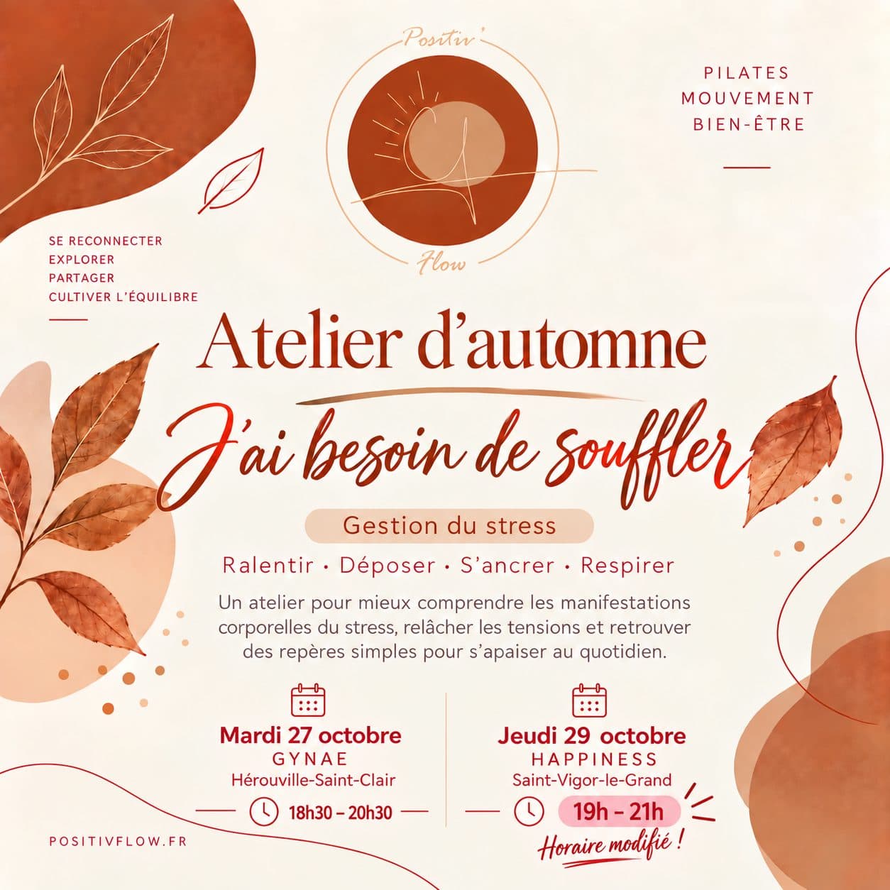 Affiche de l’atelier